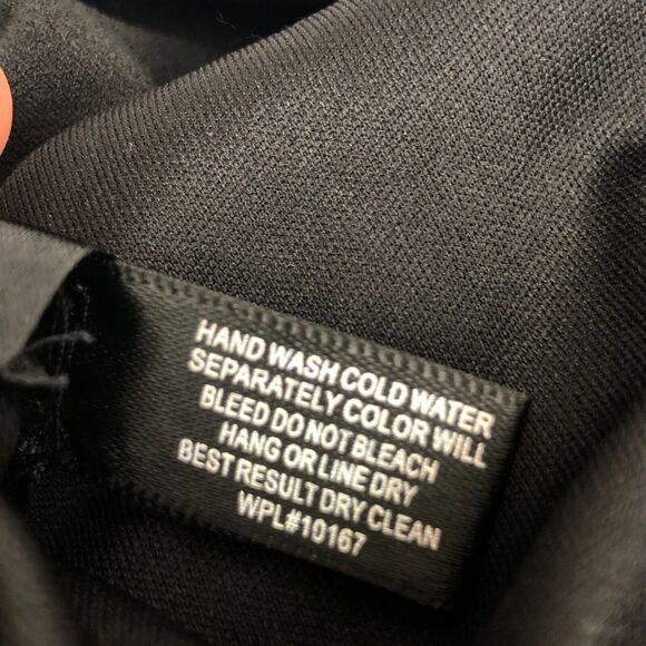 NEW Aqua Portrait Collar Twist Front Off Shoulder Dress Black Womens Small - Picture 6 of 7